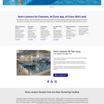 Start Swimming Website by Market Creativity