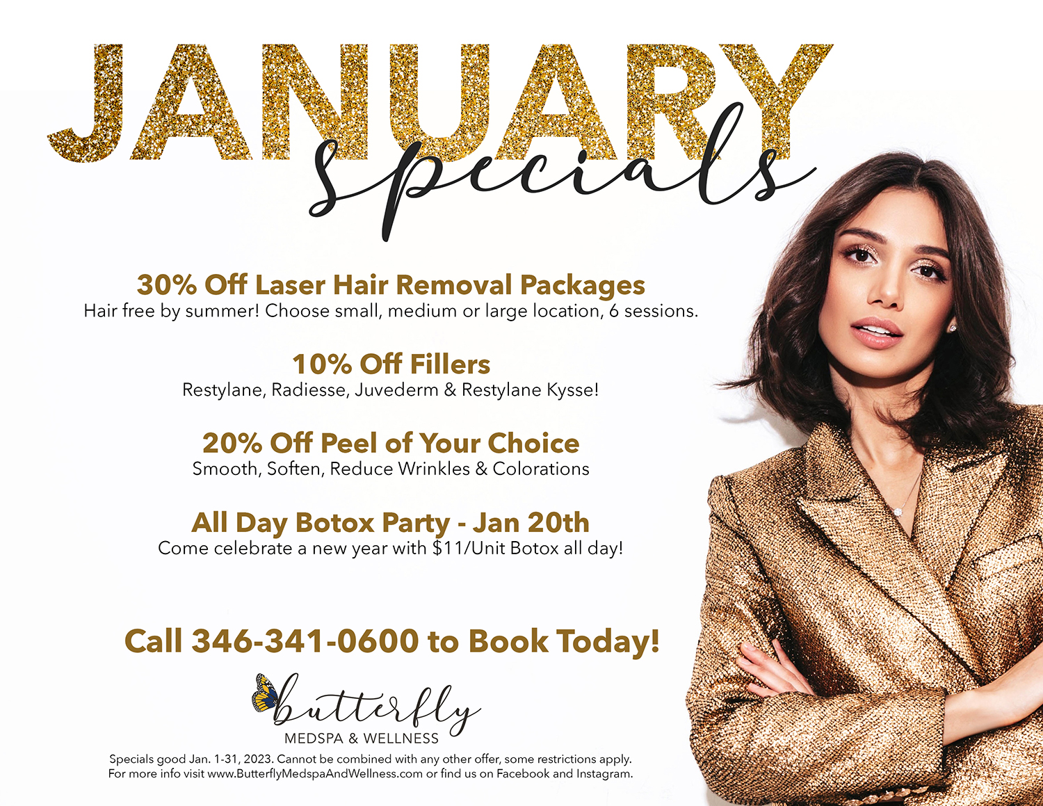 Case Study Butterfly Medspa & Wellness - Market Creativity - Promotional Materials