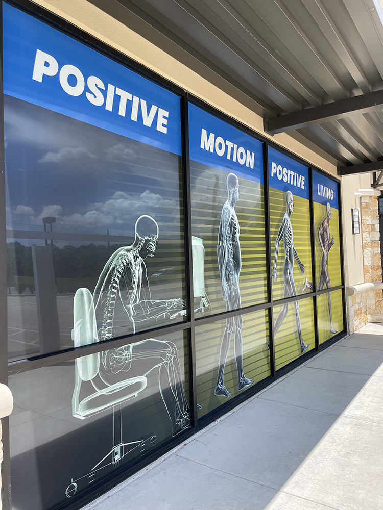 Case Study Get Physical Rx - Market Creativity - Brand Identity Exterior Signage Design on building