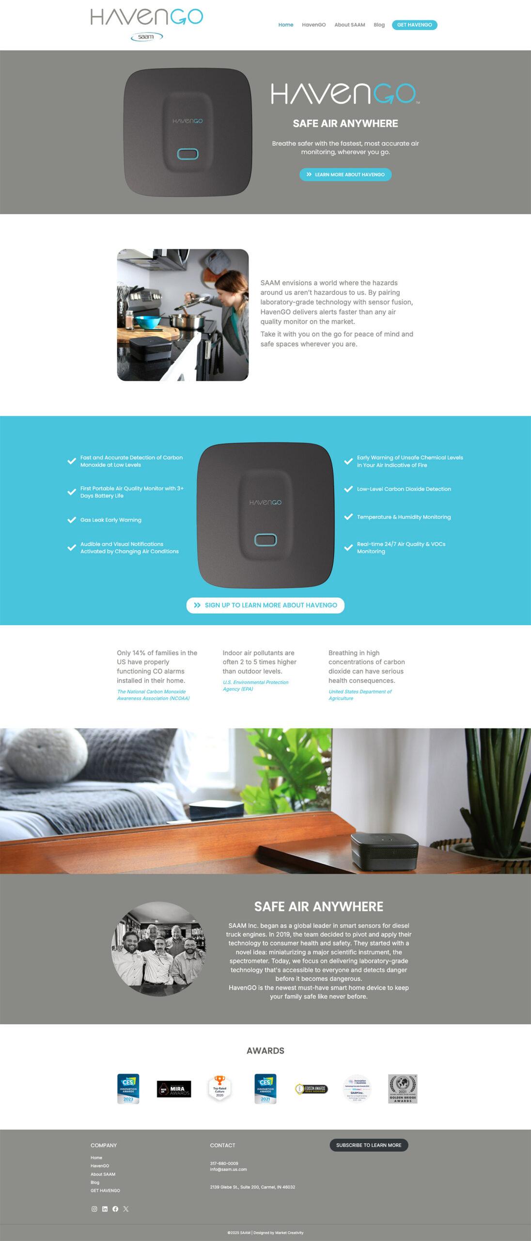 Case Study HavenGO - Market Creativity - The Website